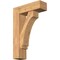 Ekena Millwork Imperial Block Smooth Bracket w/ Offset Brace, Western Red Cedar, 7 1/2"W x 24"D x 36"H BKT0806X24X36IMP05SWR - alternate 1